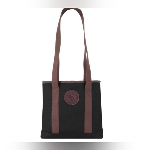 Duluth Pack 5 Liter Capacity Black Long Handles Mini Tote Made In USA - Picture 4 of 15